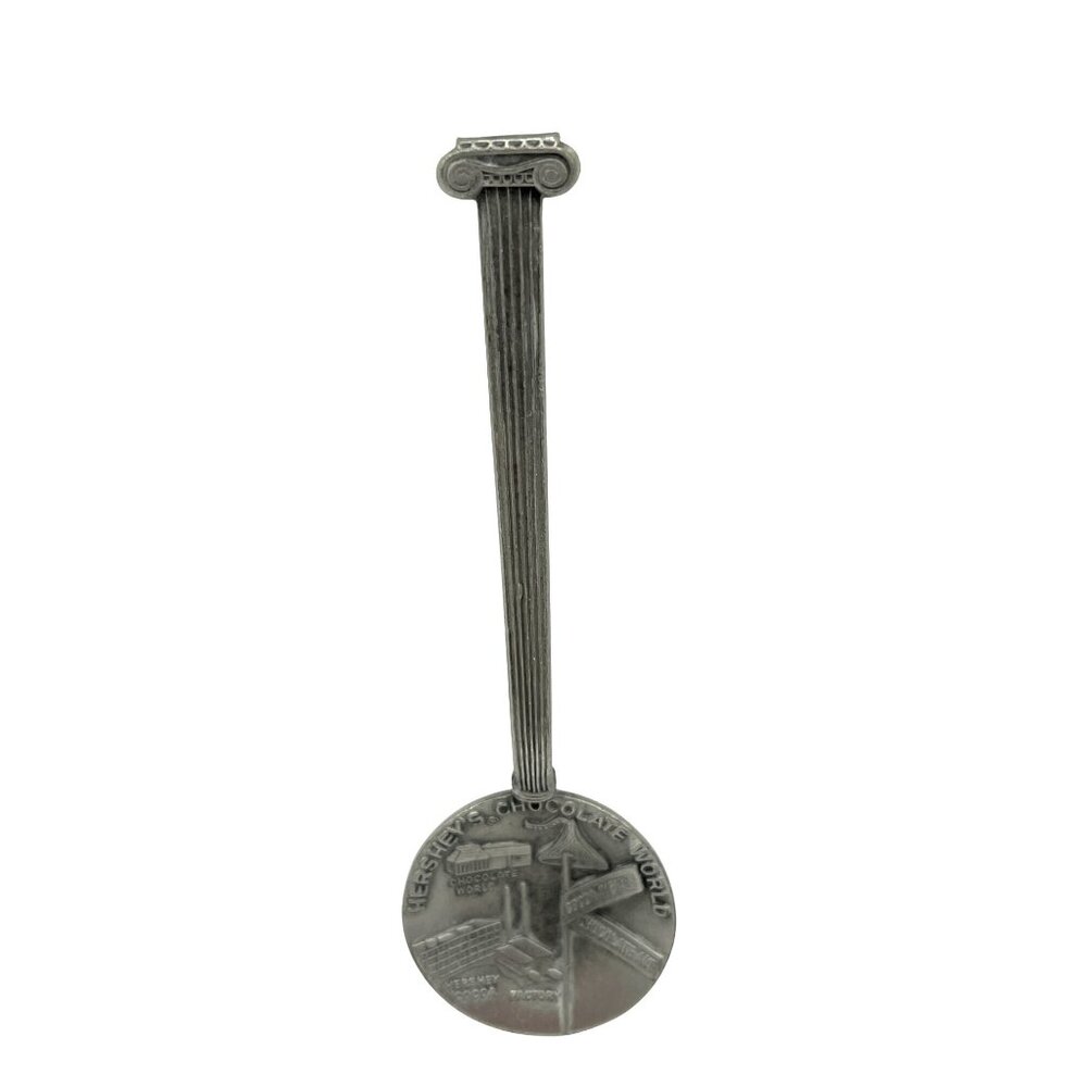 Hersheys Chocolate World Collector Spoon With Column Handle B114